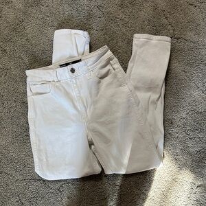 White Denim Jeans hollister